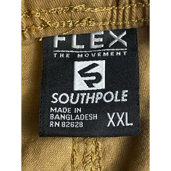 Southpole Flex the Movement Men's Deep Khaki Jogger Pants Size XXL - Picture 4 of 10